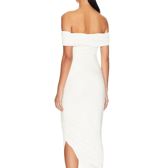 Misha midi dress white - Picture 2 of 2